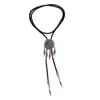 Bolo Ties Retro Style w stylu Retro Regulowane zachodnie krawat dla Cosplay Birthday Akcesoria HKD230719