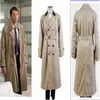 Übernatürlicher Jäger Engel Emmanuel Castiel Twill Trench Cosplay Cosplay Kostüm233z