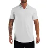 Polos pour hommes Polo Coton Sports Polo Hommes Fashion Tops décontractés Tees Mentes Body Bodybuilding Fitness Polo Homme Camisa 230719