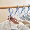 Hangers 5 Pcs Towel Rack Multipurpose Multi Function Pants Shirts Clothes Scarf Hanging Non- Wardrobe Hnager Heavy Duty