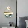 Настенные лампы Soura Creative Pattern Sconces Lights Современные светодиодные латунные светильники для домашнего постели