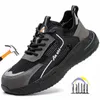 Safety Shoes safety shoe for electrician insulated work shoes anti smashing steel toe cap safety shoes anti stab anti-slip protective shoes 230718