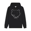 Designer Mens Womens Hoodie Tiger Head Brodery Printed Round Neck Fashion Pullover Autumn Winter Loose High Street Classic Tops