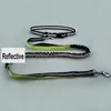 Dog Collars Traction Rope Night Reflective Elastic Nylon Hands-free Belt For Running With Jogging Stretch