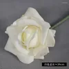 Dekorativa blommor 5st Latex Real Touch Curl Rose Moisturizing Artificial Flower Bouquet Home Decor Stage Setting Wedding Display Wreath