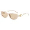 Роскошные модные солнцезащитные очки на открытом воздухе летние женщины Tom Classical Polaricized Ford New Diamond Cat Eye Frame Metal Triangle Inlay Modern