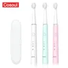 Toothbrush Electric Toothbrush Rechargeable 5 Modes Whiten Clean Teeth Brush Professional Oral Care Toothbrush Traval Box 230719