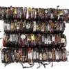 Bande Nouveau Vintage En Cuir Hommes Femmes Surfer Bracelet Manchette Bracelet 50pcs lots Mixte Style Rétro Bijoux Charme Bracelet Pas Cher Part322P