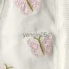 Pullover 0-4yrs Kids Cardigan Jacket Girls White Butterfly Cute Baby Shrug Sweater 1 2 3 4 Years Children Clothes OGC215417 HKD230719