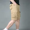 Shorts pour hommes Cargo Shorts Hommes D'été Casual Shorts Lâches Ensemble Militaire Combat Baggy Multi-poches Tactique Shorts Pantalon Plus La Taille 29-44 L230719
