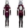 The Clone Wars Cosplay Ahsoka Tano Costume Halloween Female Outfit215G