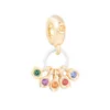 The Avenger Infinity Stones Ciondola Charm Perline d'argento per gioielli che fanno Fit Chairms 925 Pandora Bracciale Bangle Fashion Jewelry285m
