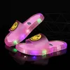 Slipper Light Up Slippers Children LED Kids Baby Bathroom Sandals Shoes for Girl Boys Flip Flops Toddler 230718