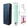 Vibratorer 20 lägen stark vibration uppgraderad mini vibrator USB laddning handhållen kroppsmassager klitoris g-spot vibrators sex leksak för kvinnor 230719