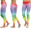 li-fi mandala fitness yoga pants women sports leggingsトレーニングレギンスを走るセクシーなプッシュアップジムウェア弾性スリムパンツ301o