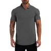 Polos pour hommes Polo Coton Sports Polo Hommes Fashion Tops décontractés Tees Mentes Body Bodybuilding Fitness Polo Homme Camisa 230719