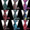 Bow Ties Ricnais luksus męski krawat kwiatowy Cravate Wedding Akcesoria szyi szyja