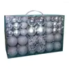 Décoration de fête 100 pièces utile Durable réutilisable belle boule suspendue à paillettes pour jardin boules d'arbre de noël