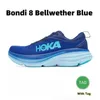 16HOKA ONE Runners Casual schoenen Bondi 8 Hokas Clifton 8 9 Triple White zwart Carbon X2 On Cloud Floral Free People Mesh Heren Trainers Dames Mode Sport sneakers top