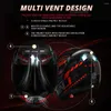 Motorcycle Helmets Helmet For Women Men Ear Personality Full Face Motocross Motorbike Men's Biker Chopper Scooter Moto