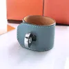 2020 joyería diaria patrón de árbol botón clásico pulsera de cuero hombres pulsera joyería moda pulsera de piel de vaca h pulseras shi239i