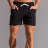 Herren Shorts Sommer Herren Gym Sweatshorts Baumwolle Casual Jogging Sport Shorts Männlich Einfarbig Atmungsaktiv Haus Nachtwäsche L230719