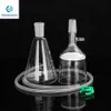 Kit de filtre d'aspiration en verre de haute qualité 500 ml 250 ml entonnoir Buchner 500 ml litre fiole conique laboratoire bouteille école laboratoire sup202E