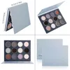 Lidschatten DE LANCI Node Black Lidschatten-Palette Smokey Pigmented Matte Glitter für Augen Pigment Make-up Palette Cute Small Long Lasting 230718