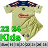 Camisas de futebol liga mx 23 24 Club America HENRY D.VALDES 3RD R.MARTINEZ FIDALGO 2023 HOME AWAY Terceiro maillot slim player versão GK kids Camisas de treinamento de futebol