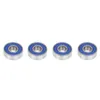 100pcs ABEC-9 608-2RS roller blades bearing 608RS 608 2RS roller skate wheel bearing 8 22 7 mm skateboard ball bearings346Z