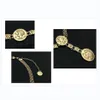 Nouvelle ceinture de chaîne de marque de créateur de luxe de mode pour les femmes pièce d'or dauphins portrait ceintures de taille en métal accessoires de vêtements220N