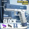 Sand Play Water Fun gun electric Glock GesmbH pistol shooting toy fully automatic summer beach outdoor fun children boys and girls adult gifts 230718