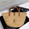 Sac de plage de luxe cleo LE5A7 Sacs à main fourre-tout pour femme Fourre-tout hobo Sac de designer EN RAPHIA CROCHET Voyage en bord de mer Portefeuille Mode Y Sacs à bandoulière