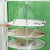 Hangers Clothes 3-Tier Drying Rack Outdoor Durable 3-Layer Holder Shoe Storage Hanging Windproof Design Dryer Hanger Laundry Home