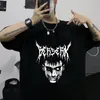 Men's T-Shirts Japanese Manga Berserk Swordsman Gatsu T Shirt Men Anime Cool Streetwear T-shirt Y2K Goth Funny Tshirt Hip Hop Top Tees Male 230719