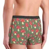 Onderbroek Paddenstoel Patroon Paddestoel Paddestoelen Forest Homme Slipje Herenondergoed Ventilatie Shorts Boxershorts