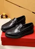 2023 Mannen Formele Echt Lederen Jurk Schoenen Slip Op Business Oxfords Mannelijke Merk Brogues Wedding Business Platform Flats Maat 38-45