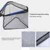 Fishing Accessories Triangle Floating Fishing-Net Rubber Coated Landing Net Pole Easy Catch Release Foldable Telescopic Sea Fishing Goods Accessorie 230718