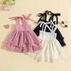 Robes de fille MA bébé 1-5Y enfant en bas âge enfants bébé filles robe princesse enfants fête d'anniversaire robes de mariée pour les filles été