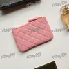 Eight Colors Mini Women Wallet Caviar Leather Quilted Gold Hardware Luxury Handbag Shopping Evening Clutch Designer Purse Zipper Vintage Card Holder Birkin 15CM