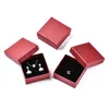 Jewelry Boxes 12Pcs Cardboard Jewelry Boxes Ring Earring Necklace Gift Box Jewelry Display Packaging Organizer Storage Container 7.4x7.4x3.2cm 230718