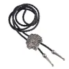 Bolo Ties Western Cowboy Cowgirl Bolo Tie Collana con ritratto indiano HKD230719