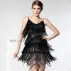 Stage Wear Roaring Finge Sequin Spaghetti Strap Vingtains Great Gatsby Girls Style Party Dress Flapper Costumes Pour Dames Femmes Femme