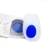 Acessórios de peças de sapato Silicone Soft Heel Cups Fascite plantar para homens e mulheres Palmilhas Alívio da dor Absorção de choque Almofadas de inserção 230718