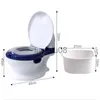 Pots Sièges 6 Mois À 8 Ans Toilettes Simulés Portable Enfants Pot Bébé Pot Formation Filles Garçon Enfants Nouveau-nés Toilette x0719