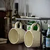 Mokken Retro-stijl Japanse handgemaakte keramische koffiekopje Water Drinkware