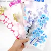 Вазы 2 ПК Hot Sale Plaalte Plasticable Foldable Mularable Vase Flower Home Decor оптом случайный цветовой рисунок Z230719