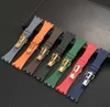 För AP Royal Oak Offshore 15400/15202/15703 Gummi Silikon Watch Strap Men's Watch Strap Accessories 27mm 28mm