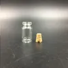 1 2 4 5ML Mini Vials Clear Glass Bottles Jars with Corks Stopper Small Corked Glass Bottle DIY Decoration Empty Little Bottle for Sand Kptw