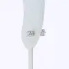 Orecchini a lobo Orecchini in argento sterling 925 Orecchino con magnete brillante 6mm Clip con zirconi cubici 240306